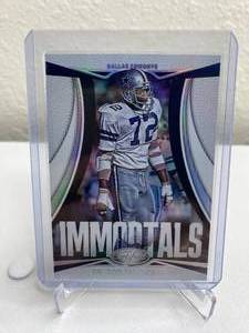 lot 901 image: 2024 Panini Certified Ed Too Tall Jones Immortals #7 J