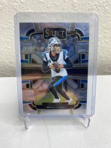 lot 113 image: 2023 Panini Select Bryce Young Concourse RC #14 J