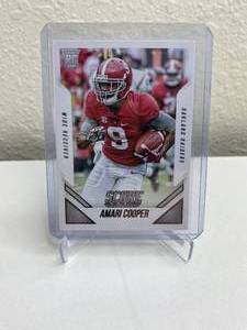 lot 115 image: 2015 Panini Score Amari Cooper RC #408 J