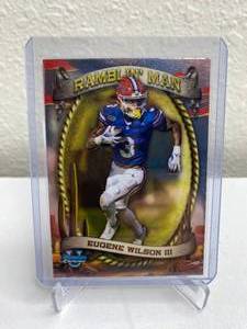 lot 911 image: 2024 Bowman Chrome Eugene Wilson III Ramblin Man #RM-14 J