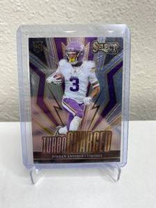 lot 50B image: 2023 Panini Select Jordan Addison TurboCharged RC #TUR-JAD J