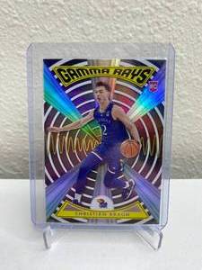 lot 96B image: 2022 Panini Chronicles Christian Braun Gamma Rays RC #ZG-CBR J