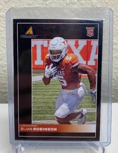 lot 49D image: 2023 Panini Chronicles Pinnacle Draft Picks Bijan Robinson RC #11 J