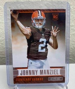 lot 49C image: 2014 Panini Rookies and Stars Johnny Manziel RC #153 J