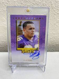 lot 17 image: 2023 Panini Zenith Pinnacle Robert Smith Inscriptions Autograph #PI-RS T