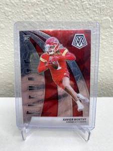 lot 70E image: 2024 Panini Mosaic Xavier Worthy Elevate RC #7 T