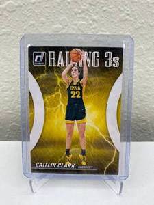 lot 2B image: 2024 Panini Caitlin Clark Raining 3s #R2 T