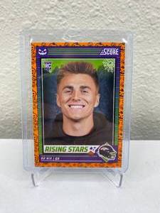 lot 119 image: 2024 Panini Score-a-Treat Bo Nix Rising Stars RC #4 J