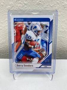 lot 924 image: 2024 Panini Donruss Barry Sanders #266 J