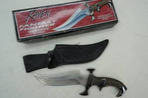 lot 55 image: Raven knife