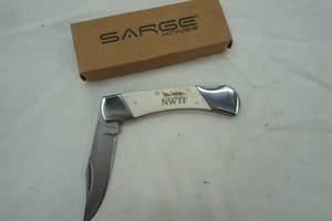 lot 62 image: NWTF folding knife