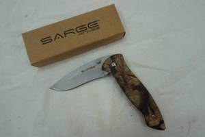 lot 76 image: Sarge folding knife