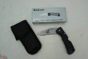 lot 78 image: Maxam folding knife Pheasant for the future