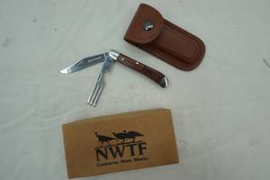 lot 91 image: NWTF  knife fork folder
