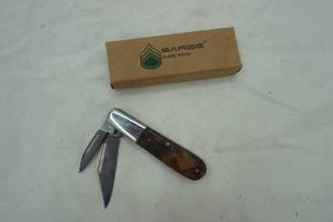 lot 95 image: Sarge pocket knife, 2 blades, 3 and 2