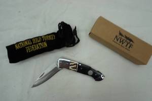 lot 97 image: Wild Turkey Fed. knife, 2.75 blade