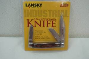 lot 113 image: Lansky 3 blade folding knife and tool