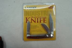 lot 144 image: Lansky 3 Blade stockman knife and tool
