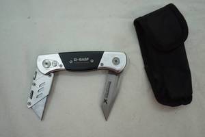 lot 165 image: BASF pocket knife and tools