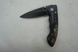 lot 190 image: Browning 3 stainless blade folding knife