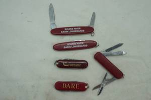 lot 222 image: 5ct pocket knifemulti tool lot
