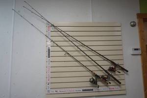 lot 228 image: 3 fishing rods and reels