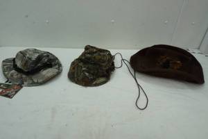 lot 241 image: 3 hat lot