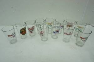 lot 262 image: 16oz Beer Glass Lot 12ct variety