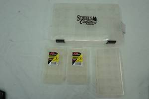 lot 7 image: Lot of 4 tackle organizers