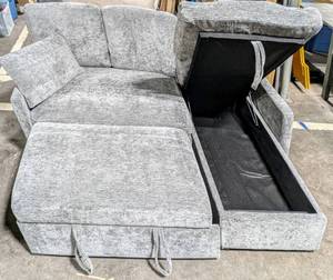 lot L-84 image: L shape sofa bed  modular sectional sofa.