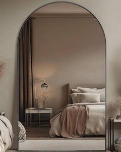 lot B-87 image: Floor Mirror, 76x44 Oversized Full Length Mirror with Stand