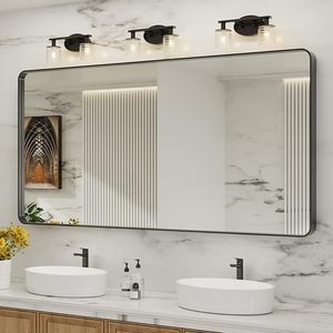 lot B-92 image: LOAAO 72x36 inch bathroom mirror