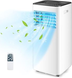 lot H-77 image: DORTALA Portable Air Conditioner 10000 BTU, 3-in-1 AC Unit with Dehumidifier, Fan Modes, 24H Timer, Remote Control, Window Kit, Quiet AC Unit Cools Rooms to 350 Sq.Ft