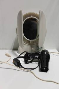 lot 32 image: Revlon Lighted Vanity Mirror with Adjustable Settings and Hairdryer