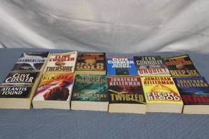 lot 28 image: Collection of 15 Bestselling Thriller and Adventure Novels