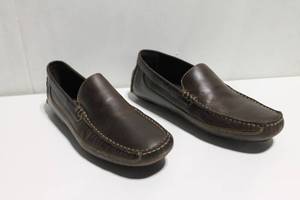 lot 31 image: Mens J.Ferrar Leather Loafers Size 10