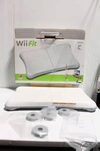 lot 41 image: Nintendo Wii Fit Balance Board with Accessories