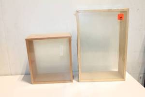 lot 52 image: Set of 2 Unopened Shadow Box Frames