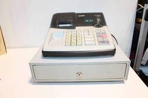 lot 53 image: Casio PCR-2600 Cash Register with DL-1325 Cash Drawer