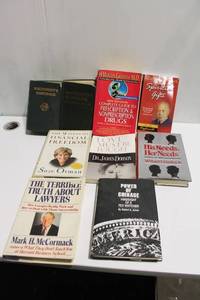 lot 57 image: Collection of Assorted Books including Financial, Legal, and Self-Help Titles