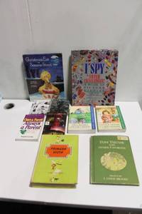 lot 58 image: Collection of 11 Assorted Books Including Childrens and Novels