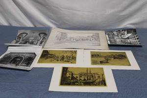 lot 69 image: Collection of Vintage Architectural Prints and Photographs