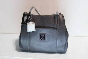 lot 73 image: Tignanello Genuine Leather Handbag with Multiple Compartments