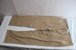 lot 97 image: Mens Khaki Chino Pants by Amazon Essentials - Size 44x32