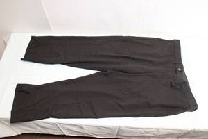 lot 100 image: Mens Black Dress Pants, Size 38x29
