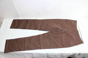 lot 106 image: Goodthreads Mens Straight Fit Chino Pants in Brown, Size 31W x 34L