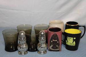 lot 127 image: Vintage Assorted Drinkware and Ceramic Mugs Collection