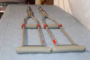 lot 136 image: Guardian Signature Adjustable Crutches