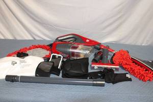 lot 140 image: Dirt Devil Easy Steam Cleaner with Accessories and Replacement Pads