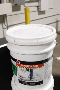 lot 158 image: Cherry Stone Traction Grit XL TPS 50 lbs Anti-Slip Surface Treatment
